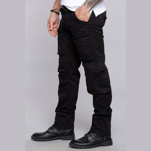 Meilleur pantalon Cargo pour hommes de première classe 100% coton étiquette personnalisée couleur écologique motif solide dernier modèle en gros 100 pièces - Product Image 6