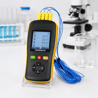 Termometer Digital TC604 Alat Pengukur Suhu Tipe K T J Pencatat Data Suhu Termometer Termokopel