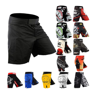 Pantalones cortos OEM personalizados de tela de alta calidad en blanco sublimación MMA BJJ para hombres pantalones cortos de lucha unisex pantalones cortos personalizados muay thai mma wear - Product Image 3
