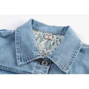 Veste en jean personnalisée de haute qualité pour femme 2024 – Nouvelle collection tendance et très prisée – Blouson en jean pour femme - Product Image 3