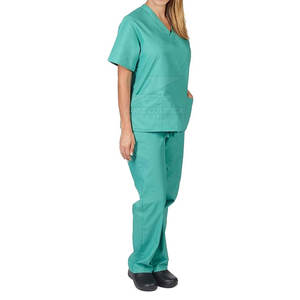 Migliore qualità del nuovo Design medico infermieristico Scrub uniforme da allenamento usura In Stock medico Scrub uniforme - Product Image 3