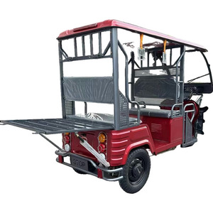 Mototaxi Eléctrico de 3 Ruedas de 1200W, >60V, 58Ah, con Carrocería Abierta, 2 Asientos, Certificado EEC, 400kg, en India - Product Image 3