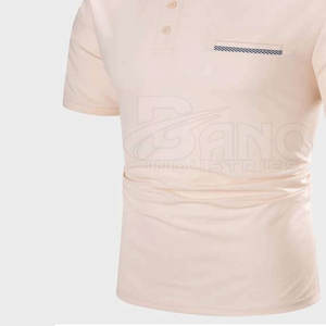Polos sólidos con logotipo personalizado para hombre, polos de manga corta, polos lisos de material duradero - Product Image 6