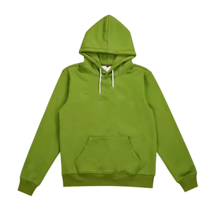 ชุดวอร์มสีเขียวสดใสมีฮู้ดและกางเกงวิ่งที่ทันสมัยเหมาะสำหรับการออกนอกบ้านแบบสบายๆและสวมใส่สบายทุกวัน - Product Image 6