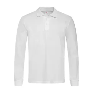 Custom <b>Long</b> <b>Sleeve</b> <b>Polo</b> <b>Shirts</b> for Promotional Merchandising - Product Image 2