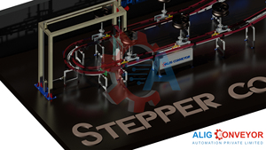 เครื่องลำเลียงแบบสเต็ปเปอร์อุตสาหกรรมคุณภาพสูง ผู้ผลิตเครื่องจักรอุตสาหกรรมมือสอง - Product Image 4