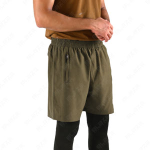 กางเกงกีฬาขาสั้นสำหรับผู้ชายกางเกงขาสั้นทรงหลวมแห้งเร็วไซส์ใหญ่พิเศษ - Product Image 5
