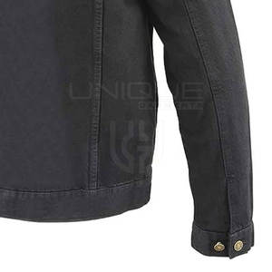 2025 couleur unie tenue décontracté hommes jean veste Streetwear nouvelle mode confortable hommes jean vestes d'hiver - Product Image 5