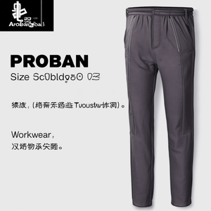 Pantalon de protection pour soudeurs PROBAN taille 54 gris, vêtements de travail - Product Image 2