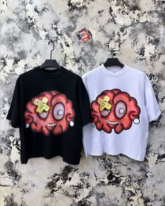 Camiseta recortada de cuello redondo de estilo cuadrado con patrón sólido Logotipo frontal 200 gramos Tela de punto Digital Formal para Look - Product Image 3