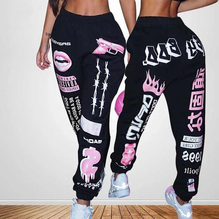 New Premium Women Pants Stylish Custom Printed Woman Trouser 2025 Casual Breathable Sweatpants