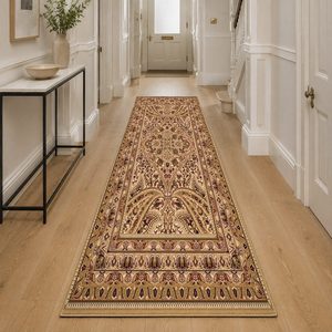 RUGS DEPOT LXDP-0352 Großhandel Roter Burgunder Zeitgenössischer Abstrakter Digital Bedruckter Maschinenwaschbarer Chenille-Teppich Rutschfest - Product Image 5