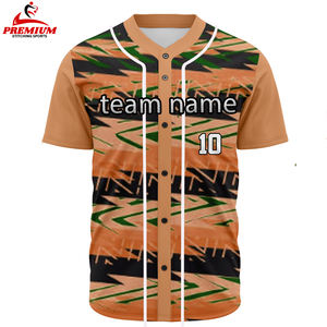 Nueva Camiseta de Béisbol OEM 2026, Fabricada por el Fabricante, con Costuras, de Alta Calidad, Sublimación Total, Malla Transpirable, para Softbol, Personalizable para Equipos - Product Image 1