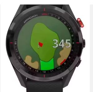 Montre de sport GPS de golf S62 avec caddie virtuel intégré, version professionnelle en fibre de carbone, céramique, platine et acrylique - Product Image 1