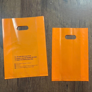 โรงงานผลิตถุงช้อปปิ้งแบบไดคัทจากวัสดุรีไซเคิล HDPE LDPE PLA ผลิตในเวียดนาม สีตามสั่ง - Product Image 5