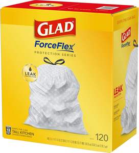 ถุงขยะเชือกหูรูดทรงสูง Glad ForceFlex 13 Gal ไร้กลิ่น 120 กะรัต - Product Image 5