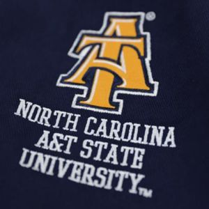 Carolina del Norte A & T Varsity Jacket Bulldog Logo 1891 College Apparel - Product Image 6