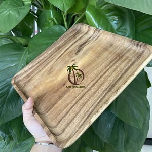 VENTE CHAUDE ASSIETTES EN BOIS SAMAN/ASSIETTES DE CUISINE SAMAN PLATS EN BOIS FABRIQUÉS AU VIETNAM ASSIETTES - Product Image 5