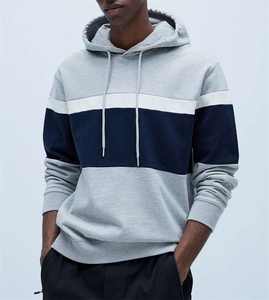 Pulls à capuche unisexes personnalisés haute qualité 100% coton impression thermique de lettres méthodes d'impression numérique et bouffante vêtements de sport pour hommes - Product Image 6