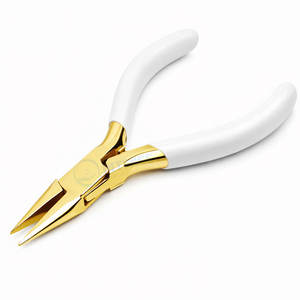 Pince à bec effilé professionnelle pour la fabrication de bijoux, en acier inoxydable, outil de précision, prix de gros, fournisseur OEM - Product Image 1