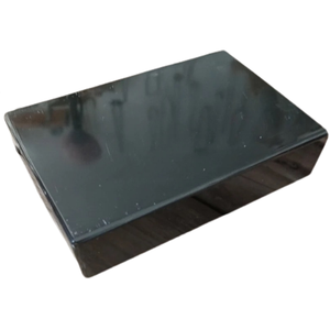 Base en marbre carré, base de lampe de table en marbre, base en pierre de marbre travertin beige populaire et présentoir à bijoux - Product Image 2