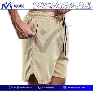 Logo personnalisé Shorts de sport GYM Fitness Workout Sport classique respirant Shorts décontractés été hommes maille Gym Shorts décontractés - Product Image 5