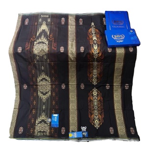BHS Classic Jacquard Indonesia Men's Stylish Traditional Muslim Cotton <b>Sarong</b> Bottoms Comfortable Daily Wear - Product Image 2