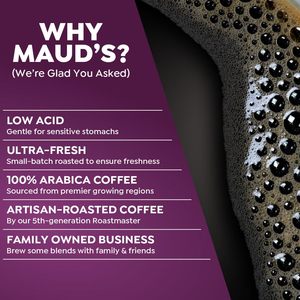 Cápsulas de Café Descafeinado con Sabor de Maud, Paquete Variado de 24 Unidades, 6 Tostados y Sabores Surtidos, Café Descafeinado de Tostado Medio - Product Image 2