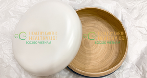 NOUVEAU DESIGN CHAUD 2025!!! ASSIETTES EN BAMBOU/ASSIETTES EN BAMBOU RÉUTILISABLES/ASSIETTE ET CUILLERE EN BAMBOU PRIX MOINS CHER D'ECO2GO - Product Image 5