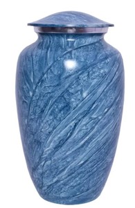 Diseño clásico Cenizas para adultos Urna de cremación de metal Diseño pintado para cenizas humanas Urnas de cremación Suministros funerarios - Product Image 2