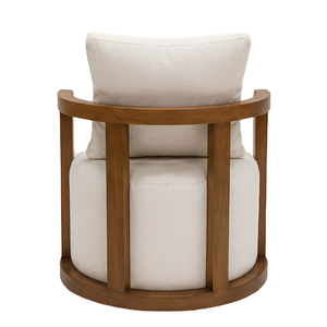 Juego de Sala de Estar Moderno de 3 Piezas, Sillones con Estructura de Madera y Mesa Lateral, Muebles de Lujo para Hostelería - Product Image 4