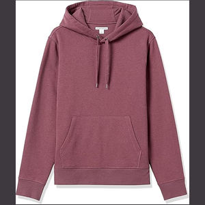 Vente en gros Pull à capuche oversize noir jais avec ourlet côtelé poignets épaules tombantes décolleté croisé motif solide - Product Image 5