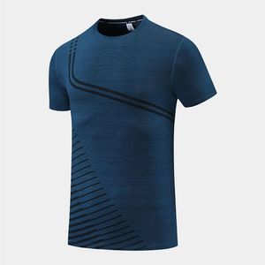 Nouveau T-shirt athlétique à manches courtes pour homme de haute qualité en tissu peigné à séchage rapide, grandes tailles - Product Image 5