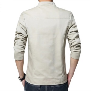 <b>Men's</b> Plus Size Slim Fit Stand Collar Canvas Bomber <b>Jacket</b> Casual Winter Windbreaker Waterproof Eco-Friendly High Street Style - Product Image 5