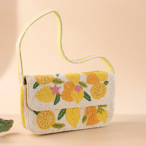 Bolsos de mensajero con cuentas Bohemias de diseñador de estilo bohemio indio para mujer, bolsos de hombro hechos a mano para compras nocturnas, artesanías de lujo - Product Image 1