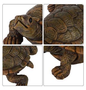 Bronze Tortue Sculpture Décoratif Showpiece Articles Ensemble de 2 Gros Solide Tortue Objets et Figurine Meilleurs Prix - Product Image 3