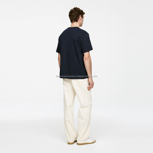 Streetwear de haute qualité T-shirt surdimensionné délavé à l'acide T-shirt vintage lourd logo personnalisé T-shirt couleur multicolore pour hommes - Product Image 2