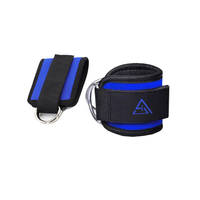 Tobilleras Deportivas Personalizadas con Logotipo, Acolchadas de Nailon, Antideslizantes, Ajustables, con Cierre de Hebilla, Duraderas, para Compresión, Ejercicio y Gimnasio