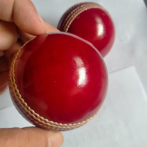 Bolas duras de Cricket de calidad superior, duraderas, extralargas, de cuero puro, hechas de alta calidad, última llegada, engranajes deportivos a la venta - Product Image 5