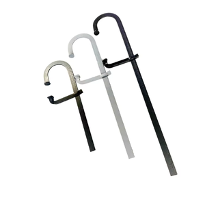 Serre-joint à cliquet F-Bar pour le travail du <span class=keywords><strong>bois</strong></span>, charpentier, libération rapide, acier au carbone - Product Image 4