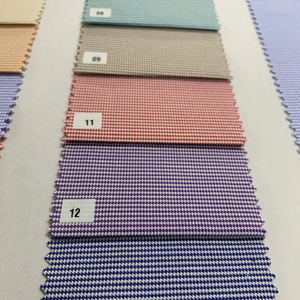 Tela de algodón polivinílico estilo Calvin, Material de ropa teñido de hilo, tela de camisa de mezcla de algodón y poliéster asequible - Product Image 1