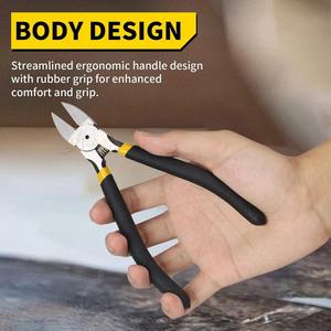 Alicates para Extensiones de Cabello, Cortador de Queratina, Alicates de Corte Recto, Cortador de Alambre, Cortador Diagonal para Extensiones Pre-Adheridas - Product Image 2