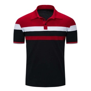 OEM Logo personalizado impreso de alta calidad 100% algodón de los hombres para la camiseta del polo 12 colores bordado de punto en blanco Camisa lisa sólida - Product Image 4