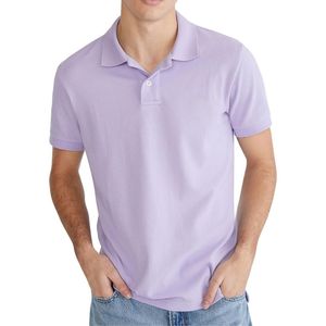 OEM ODM hombres blanco personalizado Polos clásico 100% tela de algodón ligero media manga cuello Casual Fit Polos - Product Image 5