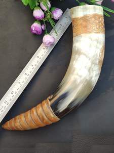 Tasse en corne naturelle en matériau durable de haute qualité avec polissage doux confortable à tenir parfait pour les événements en plein air et les cadeaux - Product Image 2