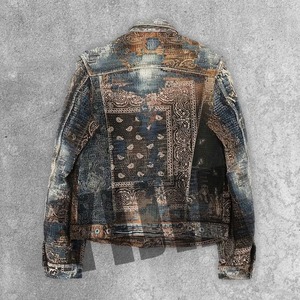 Exclusive Designer <b>Fit</b> Denim Jacket For Man Created For High Fashion Streetwear <b>Perfect</b> For Stylish Casual Outings - Product Image 3