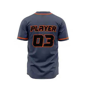 Vente d'usine, prix bas, uniforme de baseball personnalisé avec logo, uniforme de baseball le plus vendu en gros - Product Image 5