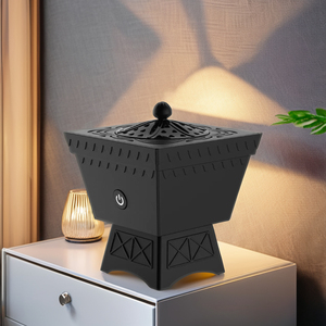 Brûleur d'encens électrique portable rechargeable en gros pour Bukhoor, encens arabe <span class=keywords><strong>Oud</strong></span>, brûleur d'encens aromatique du Moyen-Orient, <span class=keywords><strong>pas</strong></span> <span class=keywords><strong>cher</strong></span> - Product Image 1