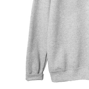 Vêtements d'hiver pour femmes Solid Men's Hoodies & Sweatshirts Fabricant Coton/Polaire délavé Pullover Brodé Crewneck Lined - Product Image 4