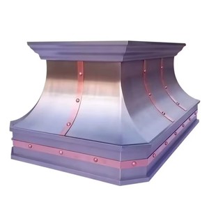 Sang Trọng Tùy Chỉnh Thép Không Gỉ Đảo Phạm Vi Mui Xe Trần Núi Nhà Bếp Ống Khói Mui Xe Cho Biệt Thự Thiết Kế Nhà Bếp Vent Nồi Mui Xe - Product Image 3